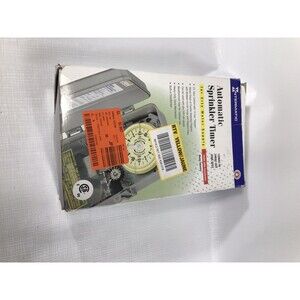 Intermatic T8845PV SPST 125-Volt Mechanical Cycle Irrigation Timer Rain Sensor